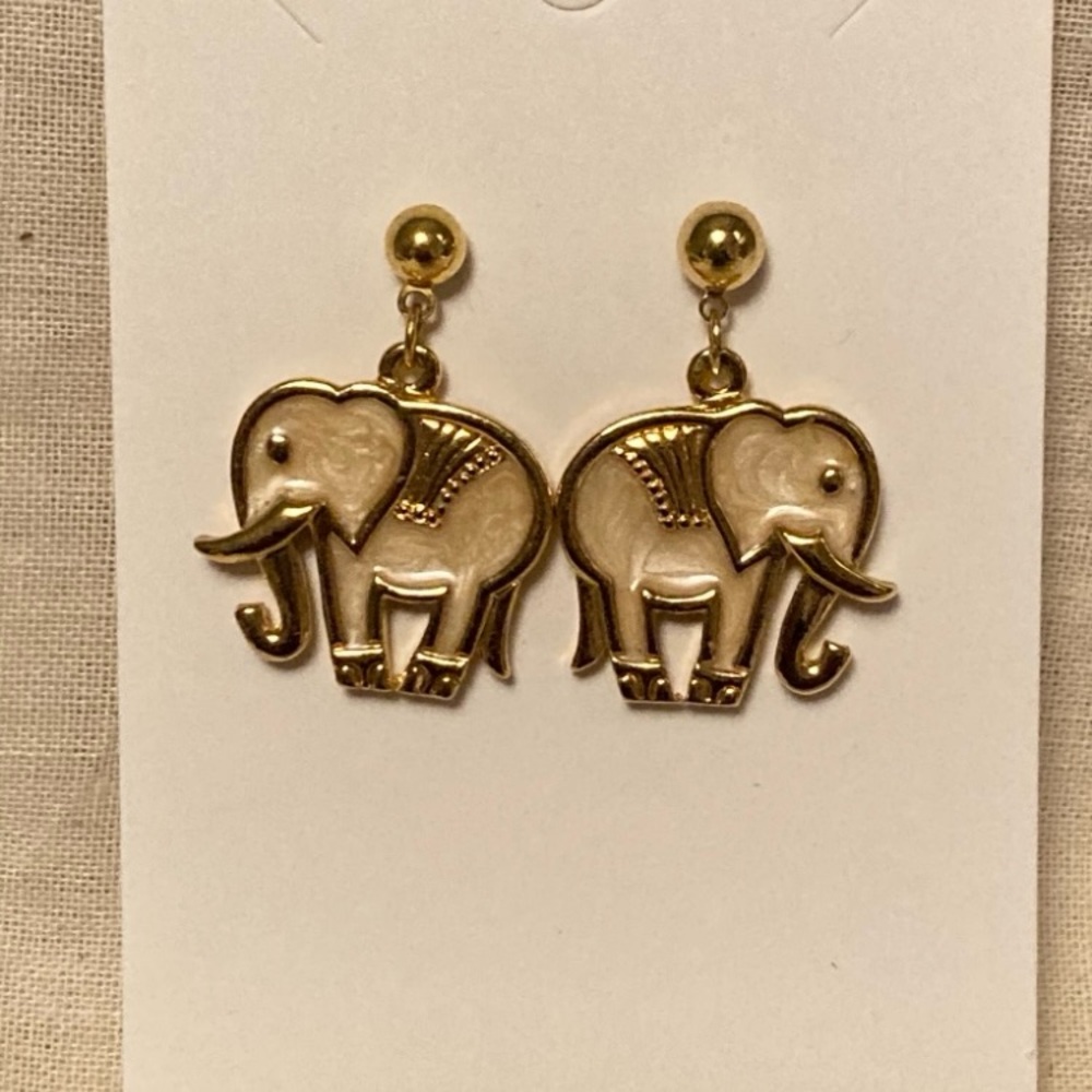 Elephant earrings